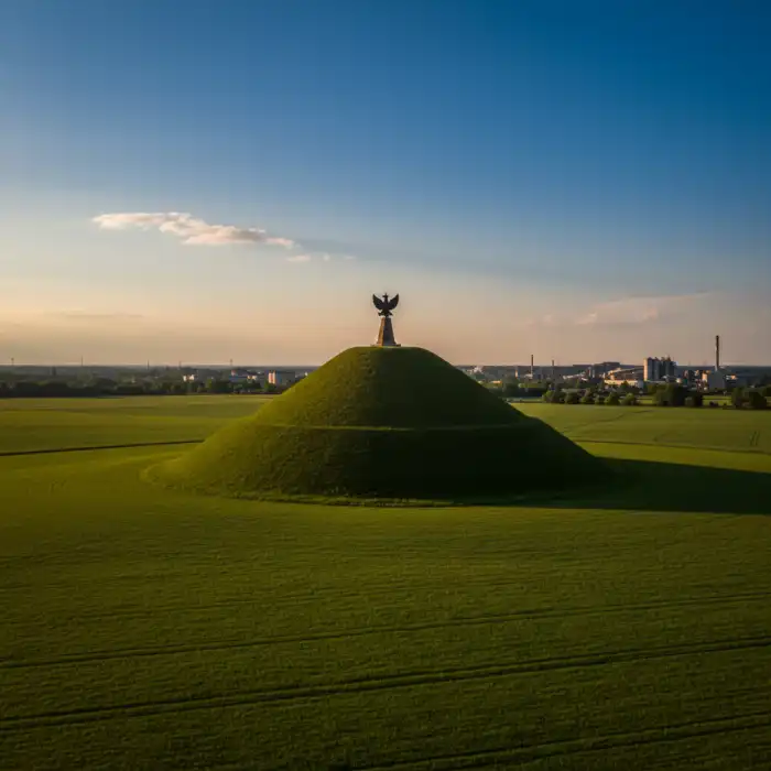 Część Krakowa z Kopcem Wandy: Historia, atrakcje i praktyczny przewodnik Widok na Kopiec Wandy, czyli historyczną część Krakowa z Kopcem Wandy w promieniach zachodzącego słońca.